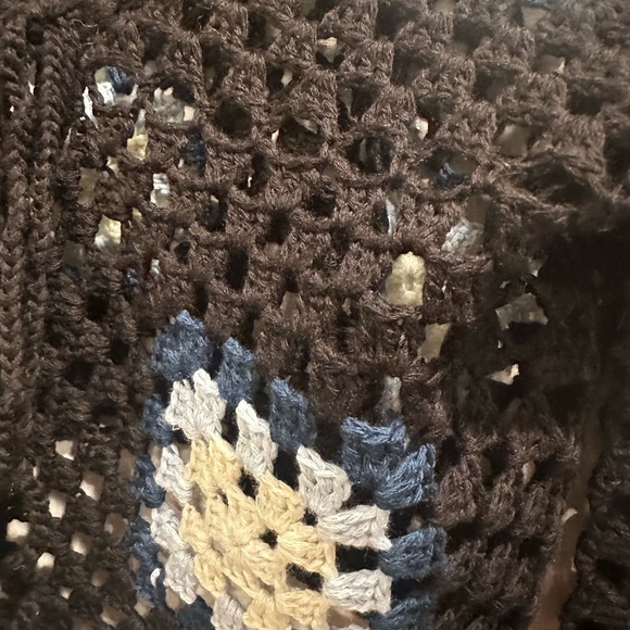 Say What Hand Crochet Cardigan - Picture 5 of 10